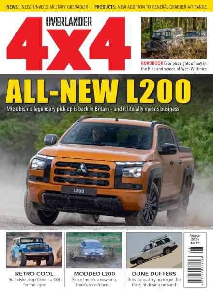 Overlander 4×4 – August 2026 Cover