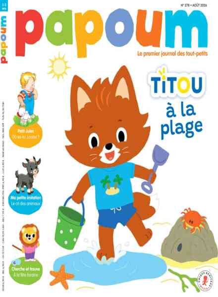 Papoum – Aout 2026 Cover