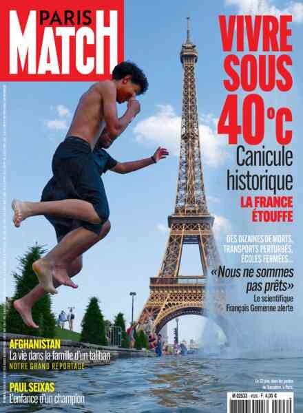 Paris Match – 25 Juin 2026 Cover