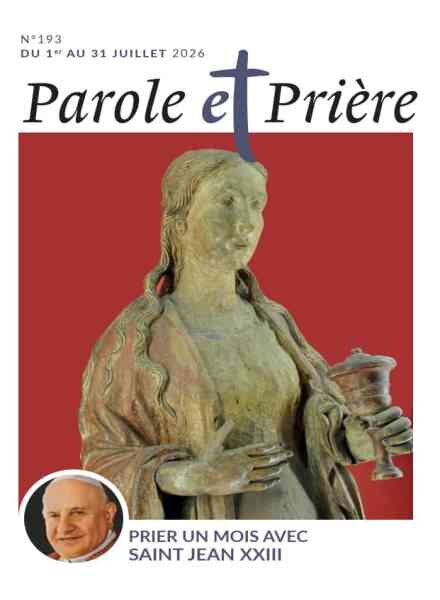 Parole et Priere – Juillet 2026 Cover