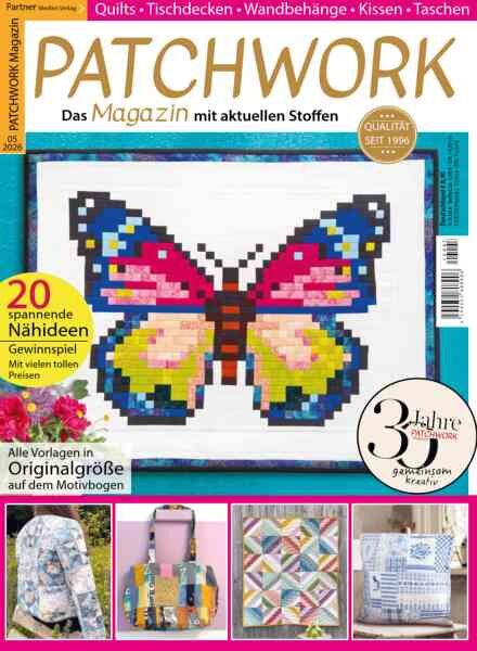 Patchwork Magazin – Juli 2026 Cover