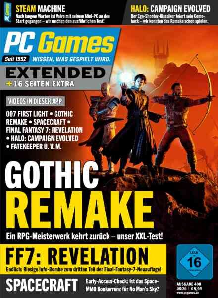 PC Games Germany – August 2026 Cover