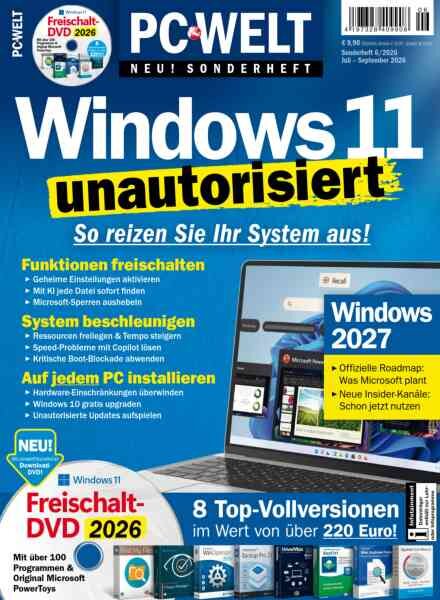 PC-Welt Sonderheft – Juli-September 2026 Cover