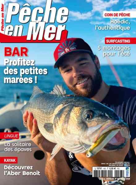 Peche en Mer – Aout 2026 Cover
