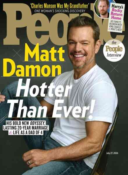 People USA – July 27 2026 Cover