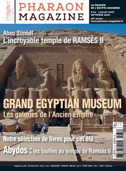 Pharaon Magazine – Juillet-Septembre 2026 Cover