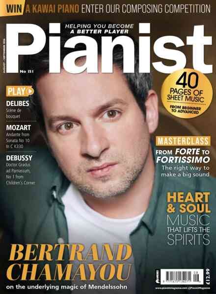 Pianist – August-September 2026 Cover