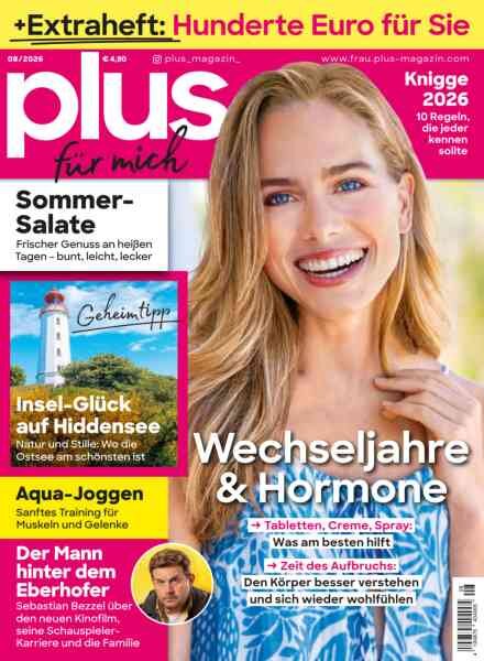Plus Magazin – August 2026 Cover