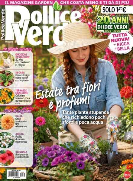 Pollice Verde – Agosto 2026 Cover