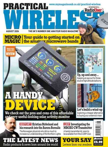 Practical Wireless – August 2026 Cover