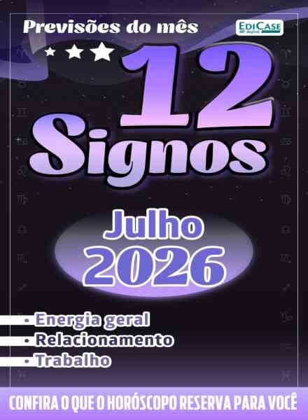 Previsoes do mes – Julho 2026 Cover