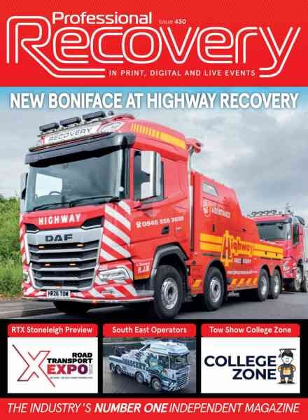 Professional Recovery Magazine – Issue 430 2026 Cover