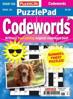 PuzzleLife PuzzlePad Codewords – July 2026