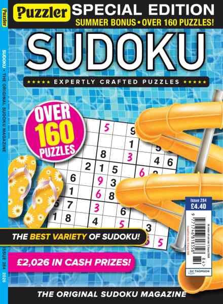 Puzzler Sudoku – Issue 284 2026 Cover
