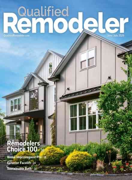 Qualified Remodeler – June-July 2026 Cover