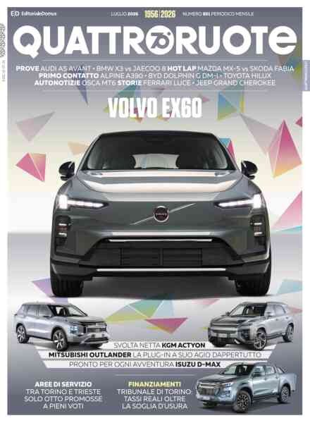 Quattroruote Italia – Luglio 2026 Cover