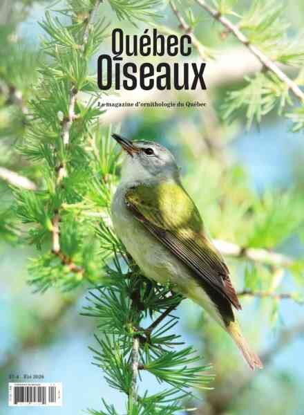 Quebec Oiseaux – ete 2026 Cover