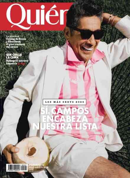 Quien – Julio-Agosto 2026 Cover