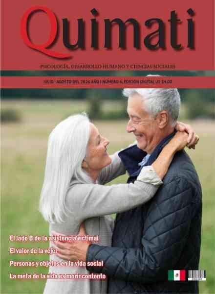 Quimati revista digital de psicologia – Julio-Agosto 2026 Cover