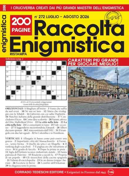 Raccolta Enigmistica – Luglio-Agosto 2026 Cover