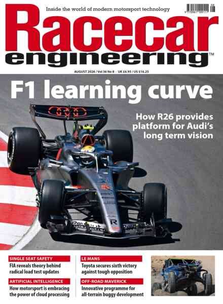 Racecar Engineering – August 2026 Cover