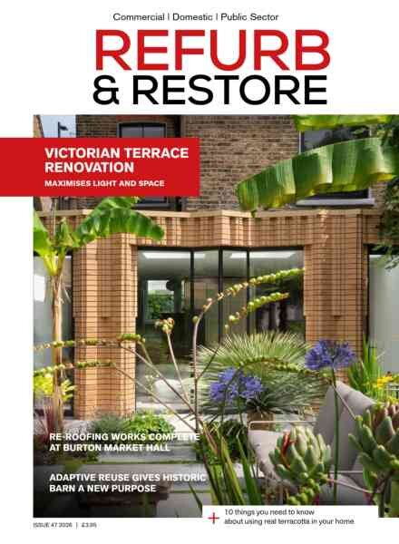 Refurb & Restore – July-August 2026 Cover