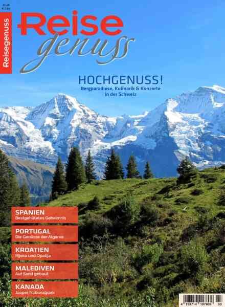 Reisegenuss – Juli 2026 Cover