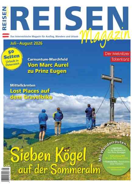 Reisen-Magazin – Juli-August 2026 Cover