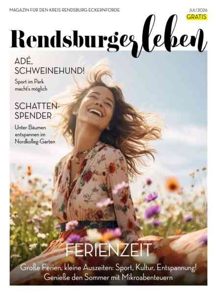RENDSBURGerleben – Juli 2026 Cover