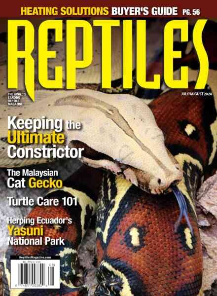 Reptiles Magazine – July-August 2024 Cover