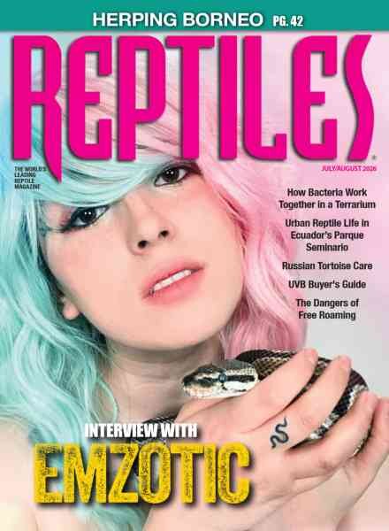 Reptiles Magazine – July-August 2026 Cover