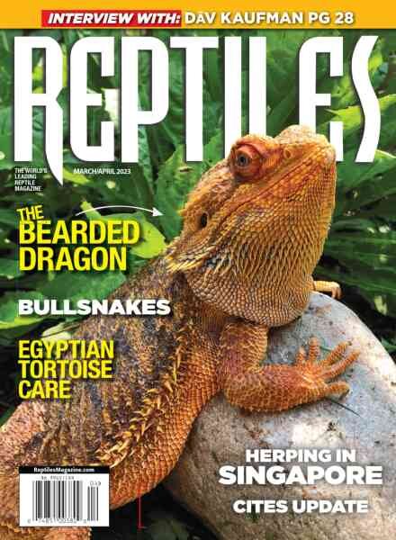 Reptiles Magazine – March-April 2023 Cover