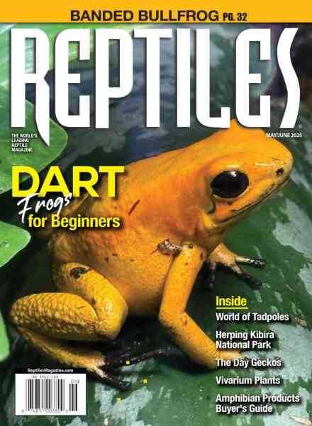 Reptiles Magazine – May-June 2025 Cover