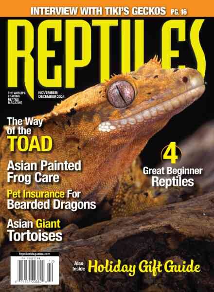 Reptiles Magazine – November-December 2024 Cover