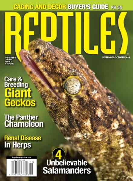 Reptiles Magazine – September-October 2024 Cover