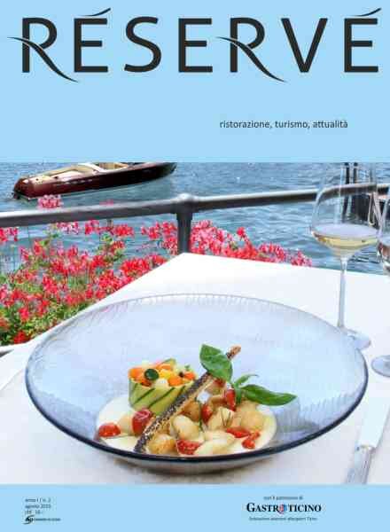 Reserve Magazine – Agosto 2015 Cover