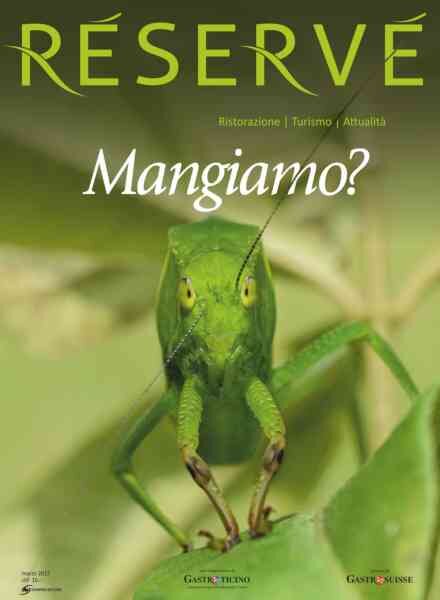 Reserve Magazine – Marzo 2017 Cover