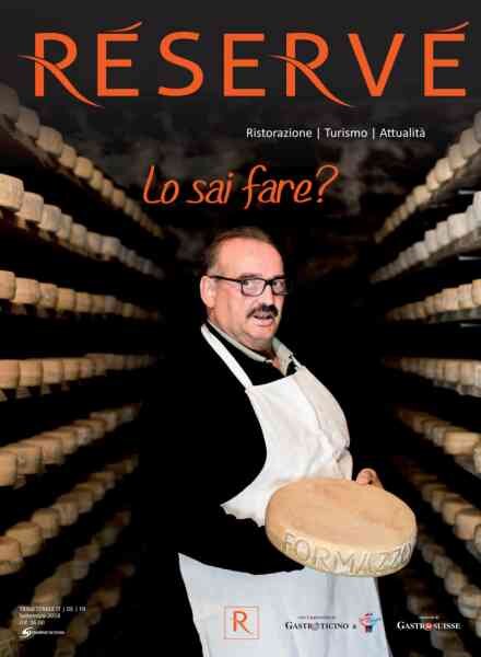 Reserve Magazine – Settembre 2018 Cover