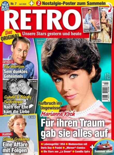 Retro – Juli 2026 Cover