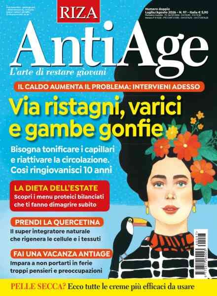 Riza AntiAge – Luglio-Agosto 2026 Cover