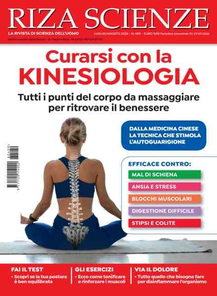 Riza Scienze – Luglio-Agosto 2026 Cover