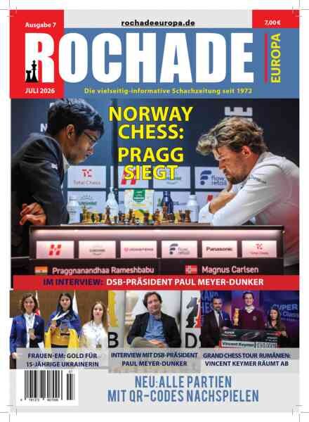 Rochade Europa – Juli 2026 Cover