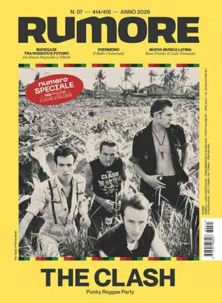 Rumore – Luglio-Agosto 2026 Cover