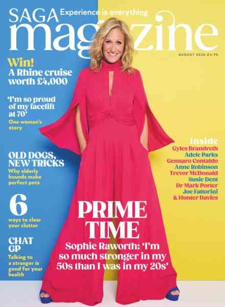 Saga Magazine – August 2026 Cover
