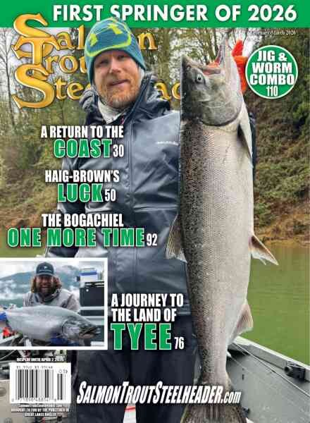 Salmon Trout Steelheader – February-March 2026 Cover