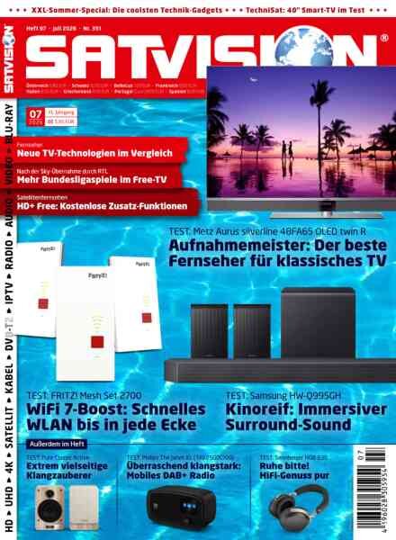 Satvision – Juli 2026 Cover