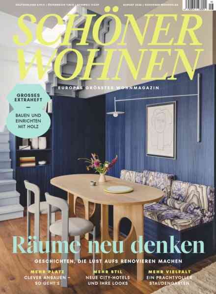 Schoner Wohnen – August 2026 Cover