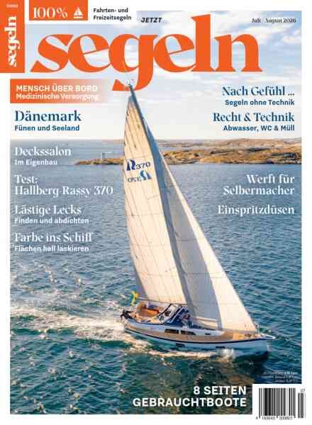 segeln – Juli 2026 Cover
