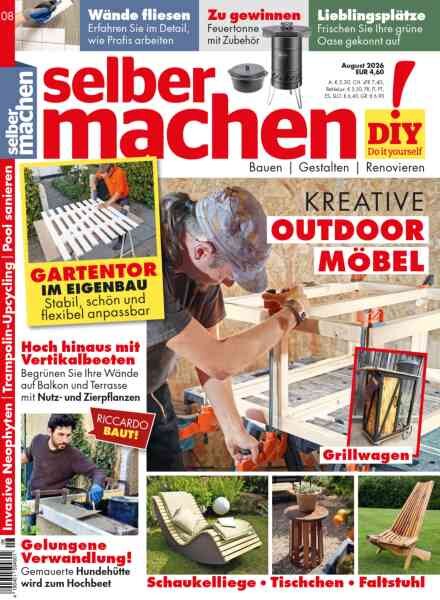 Selber Machen – August 2026 Cover