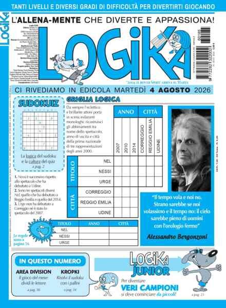 Settimana Logika – Luglio 2026 Cover